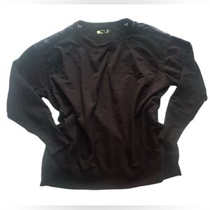 Xersion Black Relaxed Fit Top